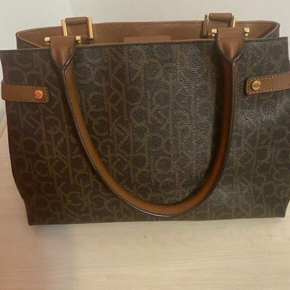 Calvin Klein Brown Satchel - Picture 2 of 6